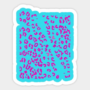 leopard print Sticker